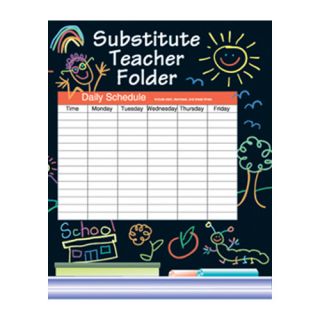 Substitute Folder Elem Kid drawn Chart