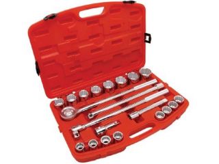 Cooper Hand Tools 181 CTK21SAE 21 Piece 3 4 Inch Drive Standard Mechanics Tools Set