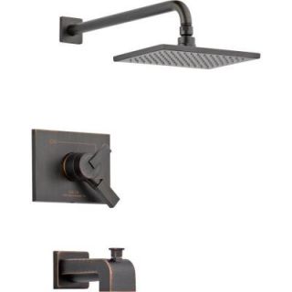 Delta Vero 1 Handle Tub and Shower Faucet Trim Kit in Venetian Bronze (Valve Not Included) T17453 RB