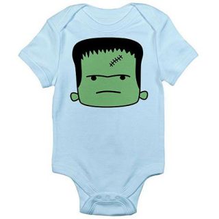  Newborn Baby Halloween Adorable Frankenstein Bodysuit