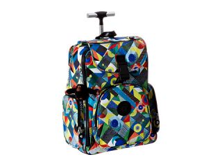 Kipling Alcatraz II Printed Backpack With Laptop Protection Abstract Beauty