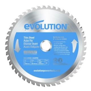 Evolution Power Tools 9 in. 68 Teeth Thin Steel Cutting Saw Blade 230BLADETS