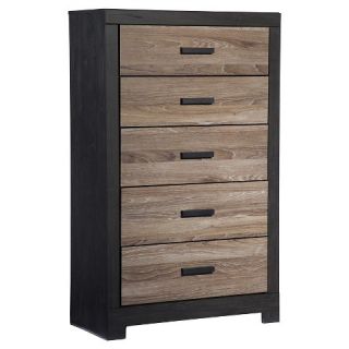 Harlinton Five Drawer Chest   Warm Gray/Charcoal   Signature Design by