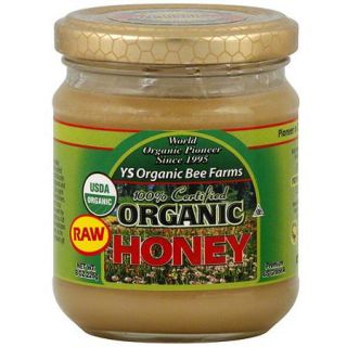 Y.S. Organic Bee Farms Raw Organic Honey,8 oz (Pack of 6)