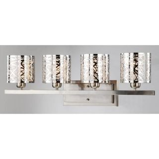 Satin Nickel 4 light Wall Sconce   Shopping The