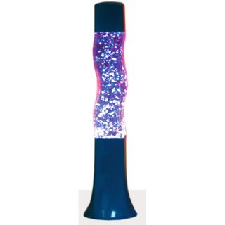 Creative Motion Groovy S Shaped Lamp, Glitter / Blue