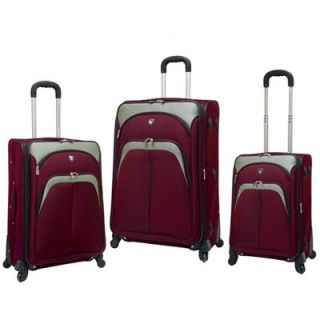 Travelers Club Lexington 3 Piece Luggage Set