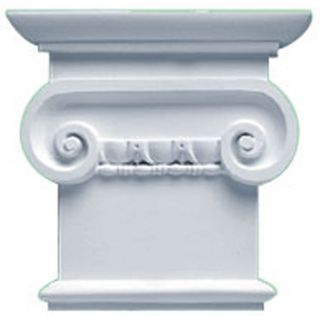 Ekena Millwork Classic Ionic 8.25 in x 0.66 ft Urethane Capital Entry Door Casing Accent