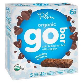 ® Organic Chocolate Brownie Go Bar 1.27 oz 6 ct