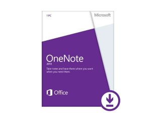 Microsoft OneNote 2013 (Non Commercial)      1 PC