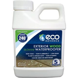 Eco Advance Wood Siloxane Waterproofer, Liquid Concentrate, 16 oz