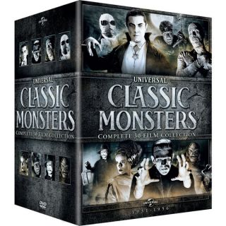 Universal Classic Monsters Complete 30 Film Collection (DVD