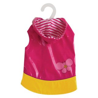 Dogit Style Raincoat   Pink/Butterfly