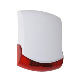 SPT Jumbo Outdoor Siren Strobe Box (Red and White) 15 500LB