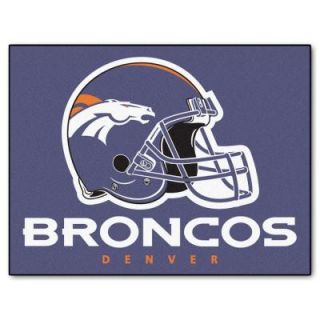 FANMATS Denver Broncos 19 in. x 30 in. Accent Rug 5720