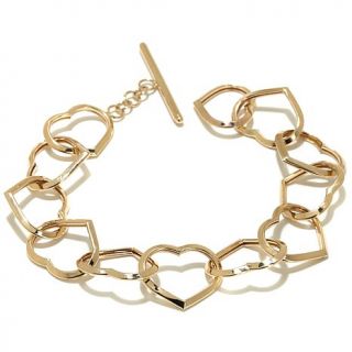 Michael Anthony Jewelry® 10K Heart Link 8" Bracelet   7193670