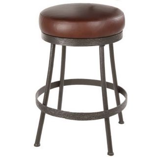 Stone County Ironworks Cedarvale Natural Black 30 in Bar Stool
