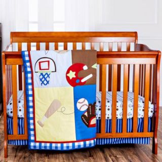 Dream On Me All Star Athlete 2 Piece Crib Bedding Set