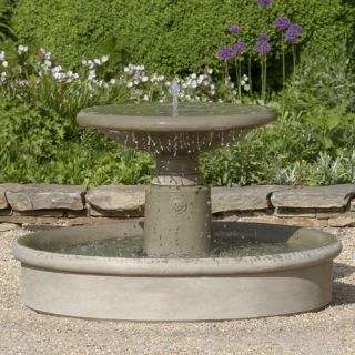 Campania International Esplanade Cast Stone Outdoor Fountain   Fountains