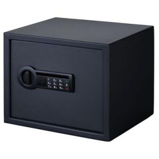 Stack On 0.032 cu. ft. Steel Personal Safe with Electronic Lock, Black PS 1515
