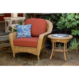 Tortuga Lexington 2 pc. Chair with Side Table Set   Outdoor Lounge Chairs