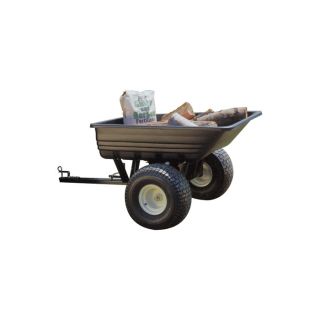 Agri Fab ATV Poly Dump Cart — 650lb. Capacity, 10 Cu. Ft., Model# 45-0175  Wagons   Yard Carts