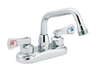 MOEN 8277 Chrome two handle utility faucet