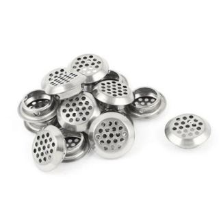 15 x Silver Tone 3mm Dia Hole Sink Strainer Drainer Stopper Filter Replacements