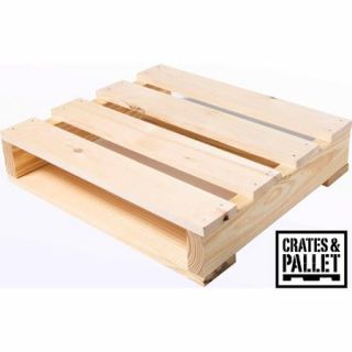 Crates and Pallet Quarter Pallet, New Wood