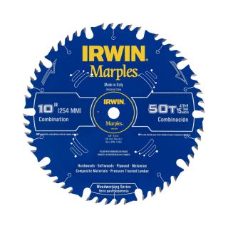 IRWIN Marples 10 in 50 Tooth Standard Carbide Circular Saw Blade