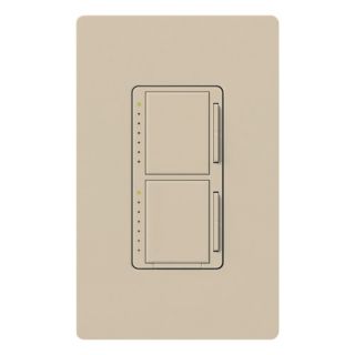 Lutron Maestro 1 Switch 300 Watt Single Pole Taupe Indoor Touch Dimmer