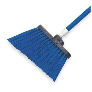 CARLISLE 2KU18 Angle Broom, 54 In, Blue, 7In Trim L