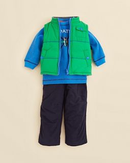 Hartstrings Infant Boys' Ski Patrol Knit Top, Zip Vest & Pants   Sizes 12 24 Months