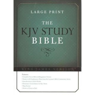 Holy Bible King James Version, Study Bible, Red Letter Edition