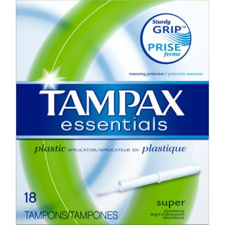 Tampax Essentials Plastic