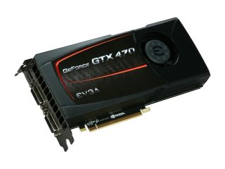 EVGA 012 P3 1475 AR GeForce GTX 470 (Fermi) SuperClocked+ 1280MB 320 bit GDDR5 PCI Express 2.0 x16 HDCP Ready SLI Support Video Card