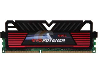 GeIL EVO POTENZA 8GB 240 Pin DDR3 SDRAM DDR3 1600 (PC3 12800) Desktop Memory Model GPB38GB1600C9SC