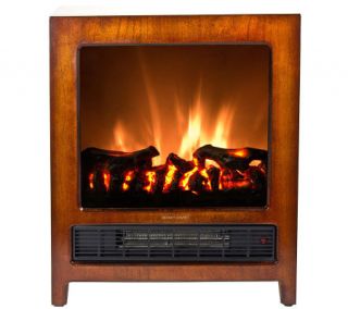 Frigidaire Kingston Wooden Floor Standing Electric Fireplace —