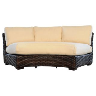 Lloyd Flanders Contempo Curved Sectional Sofa Piece