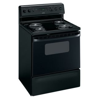 Hotpoint Freestanding 5 cu ft Electric Range (Black) (Actual 29.875 in)