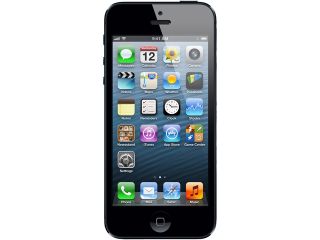 Refurbished Apple iPhone 5 16 GB storage, 1 GB RAM Black 16GB Factory Unlocked GSM Certified Pre Owned Phone 4.0"