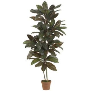 Nearly Natural Real Touch 5 ft. Green Cordyline Silk Plant 6580
