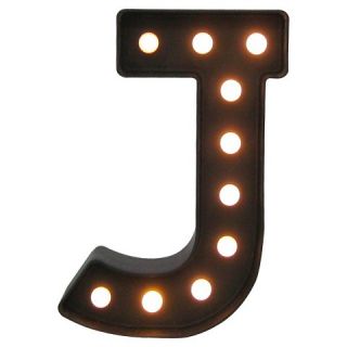 Marquee Letter J