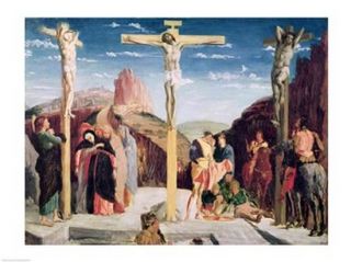 Calvary, after a painting by Andrea Mantegna Poster Print by Edgar Degas (24 x 18)