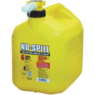 No Spill LLC 1457 No Spill 5 Gallon Yellow Diesel Gas Can 5GAL DIESEL CAN