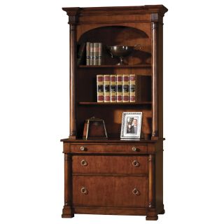 Hekman Lateral File Cabinet and Bookcase   Repertory Finish