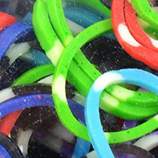 Loom Bands, 525 Pack, Striped