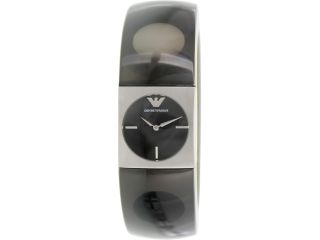 Emporio Armani Women's AR7379 Black Plastic Quartz Watch