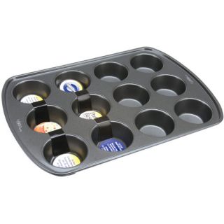 Wilton 1077387 Perfect Results Muffin Pan 12 Cavity