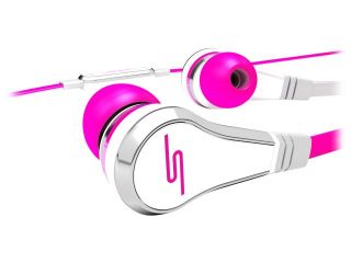 SMS Audio STREET by 50 Pink SMS WD RED Wired Earbuds